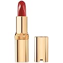 L'Oreal Paris Colour Riche Red Lipstick, Long Lasting, Satin Finish Smudge Proof Lipstick with Hydrating Argan Oil & Vitamin E, Reds of Worth,