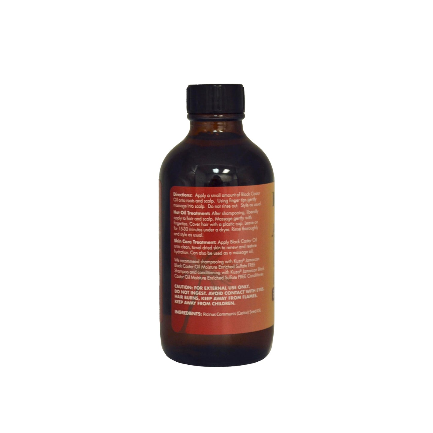 Kuza Jamaican Black Castor Oil Skin & Hair Treatment - Extra Dark, 4 fl oz