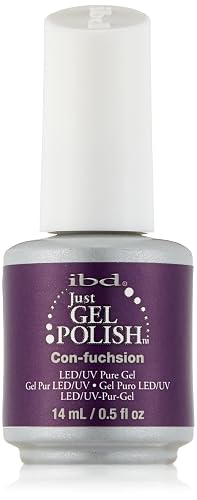IBD Just Gel Nail Polish, Con-Fuchsion, 0.5 Fluid Ounce Beauty & Personal Care IBD