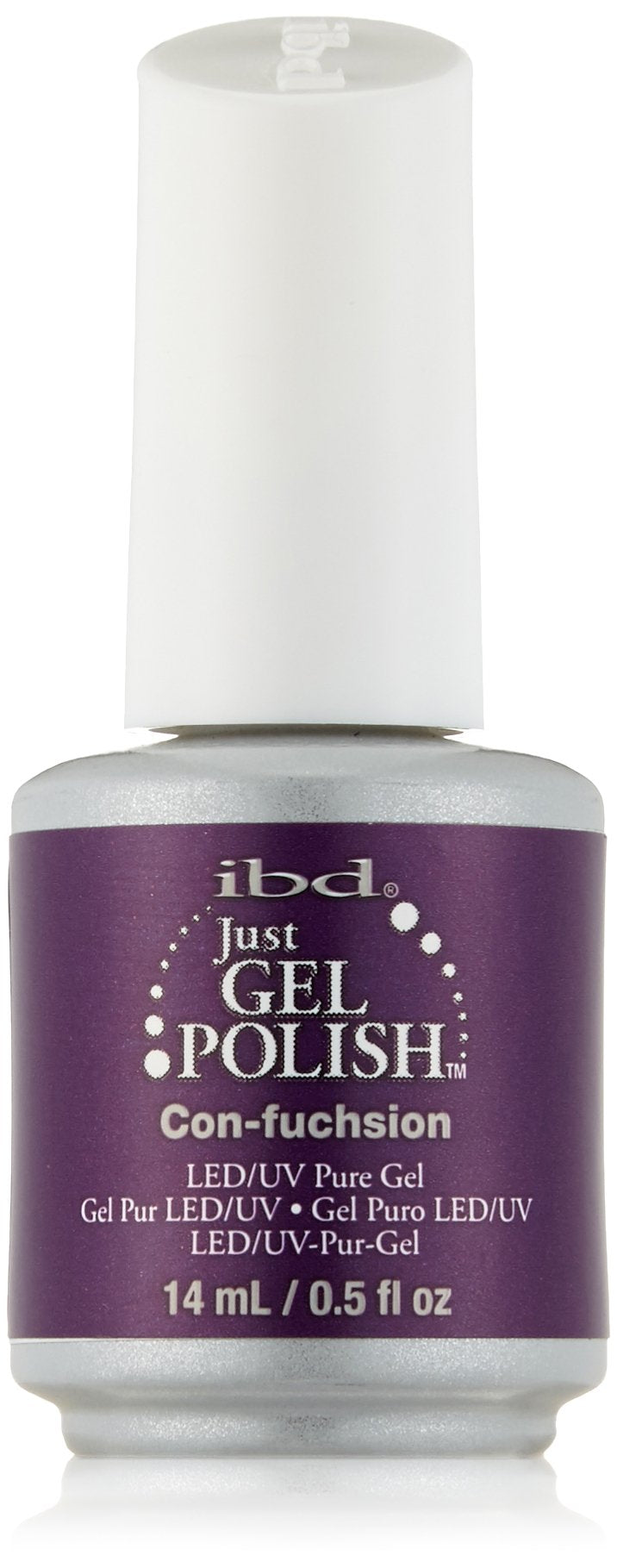 IBD Just Gel Nail Polish, Con-Fuchsion, 0.5 Fluid Ounce Beauty & Personal Care IBD