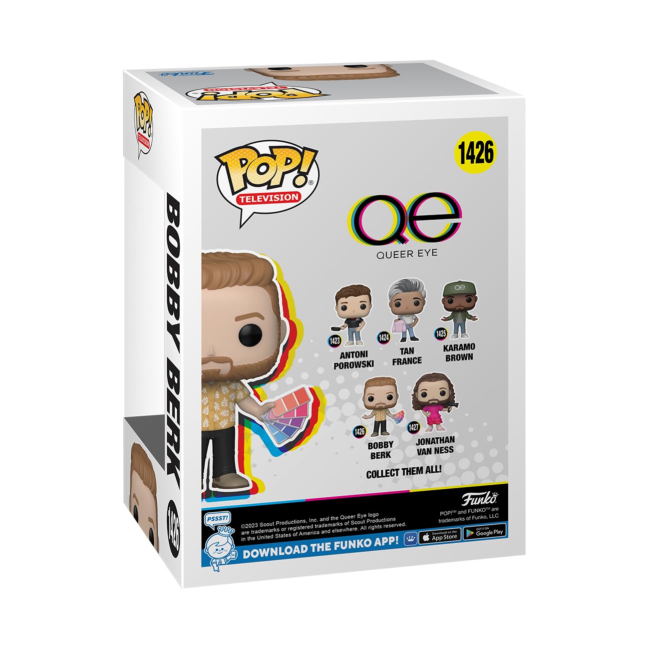 Funko POP! TV: Queer Eye - Bobby Berk - Collectable Vinyl Figure - Gift Idea - Official Merchandise - for Kids & Adults - TV Fans - Model Figure…