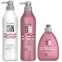 Salon In by Recamier | Color Guard Shampoo and Conditioner Set + Leave-On Treatment for Color-Treated Hair | Helps Preserve Vibrancy in Dyed Hair |