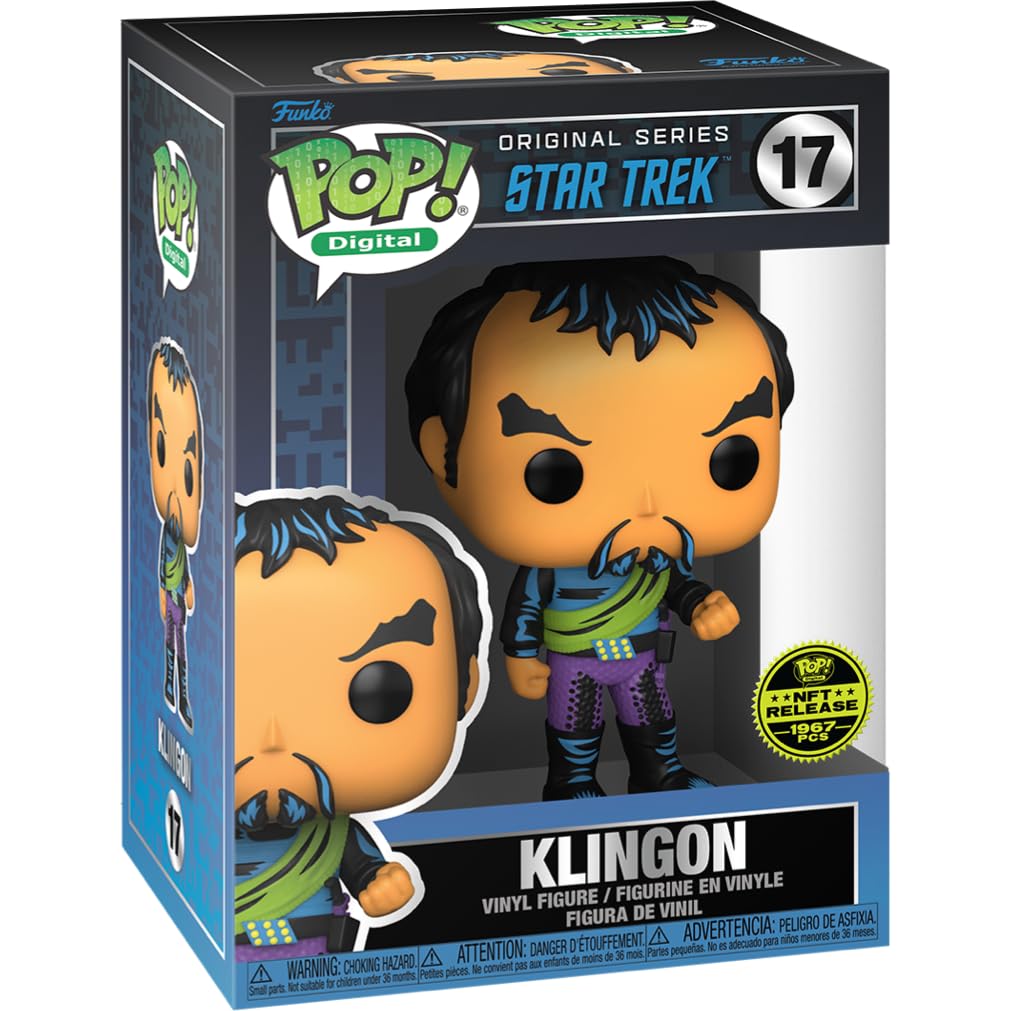 Funko Pop Digital: Star Trek KLINGON Legendary Black Light Physical Redemption