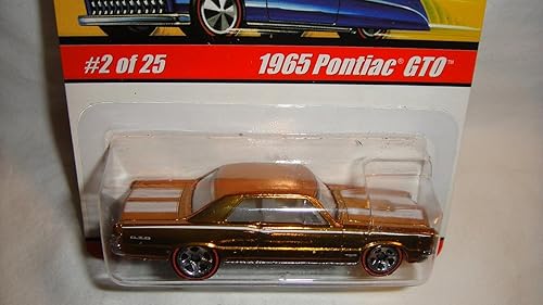 Hot Wheels Classic 1965 Pontiac GTO RED
