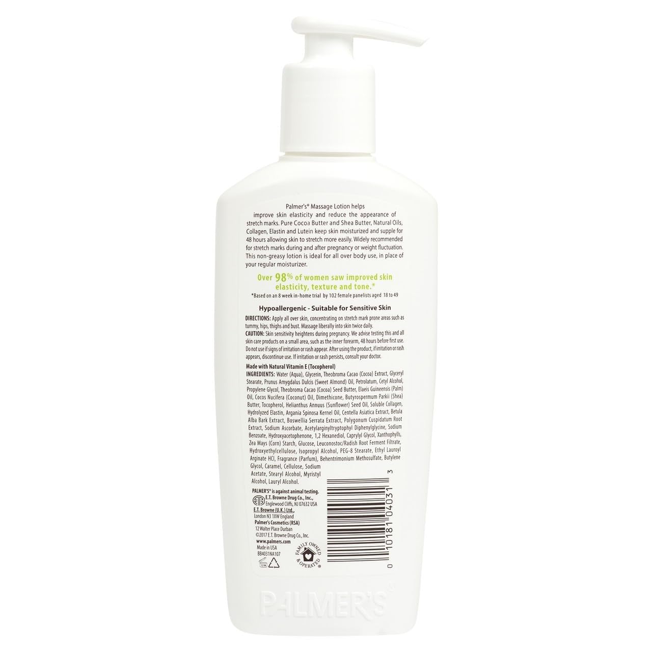 Cocoa Butter Formula Massage Lotion for Stretch Marks with Vitamin E by Palmers for WOM - (Pack of 3)