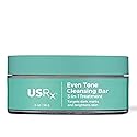 Urban Skin Rx® Even Tone Cleansing Bar | 3-in-1 Multitasking Treatment Daily Cleanser, Exfoliator, & Mask | Targets Uneven Skin & Improves the