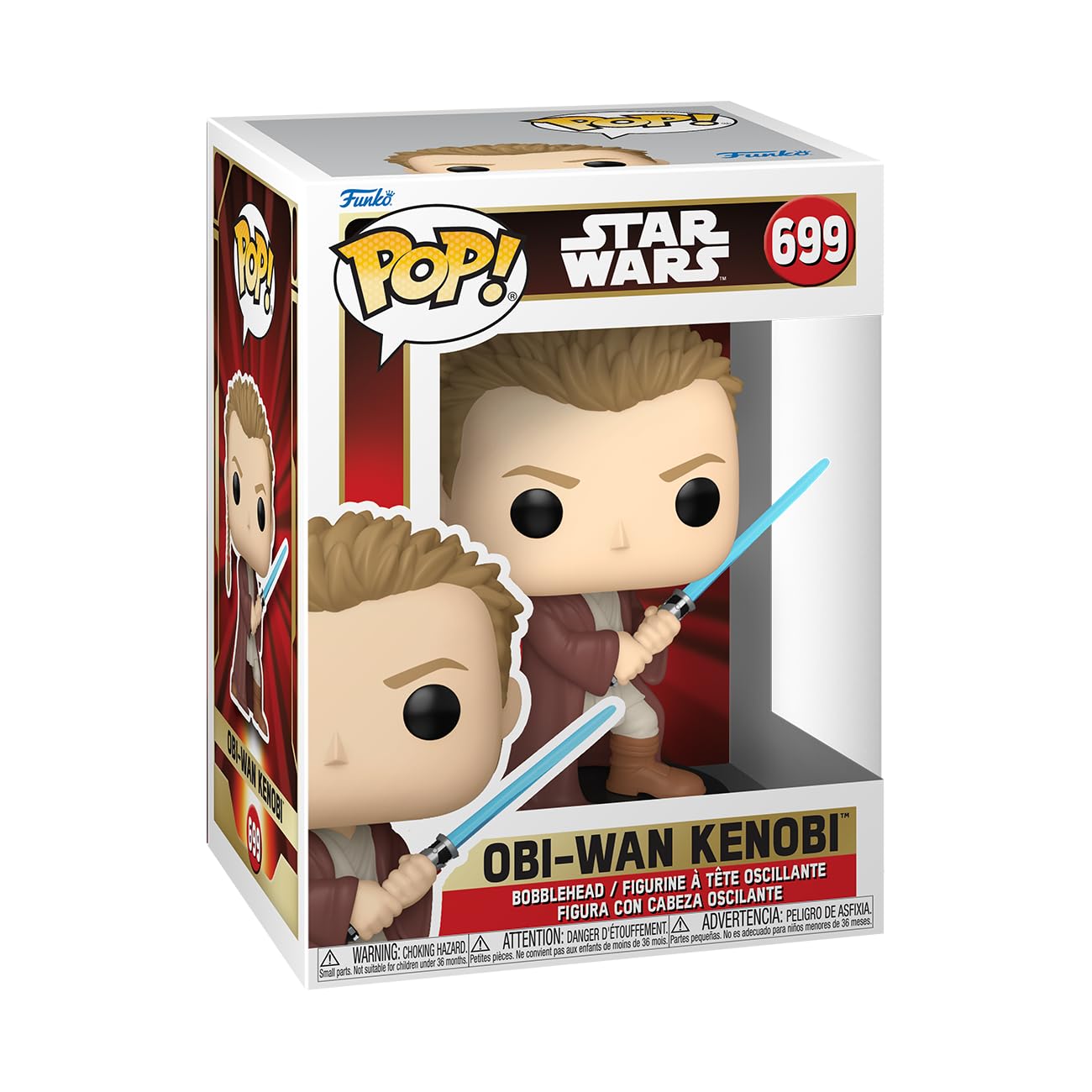 Funko POP! Star Wars: Episode 1 The Phantom Menace Anniversary - OBI-Wan Kenobi - (Young) - Collectable Vinyl Figure - Gift Idea - Official…