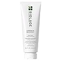 Biolage Strength Recovery Conditioner - Moisturizes & Strengthens Damaged Hair, Softness & Shine, Olive Squalane & Vegan Proteins, Paraben-Free, Vegan