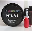 NuGenesis Nail Dipping Powder Color 1.5oz/43g jar - (NU81 CINNAMON HEARTS) Beauty & Personal Care Nugenesis