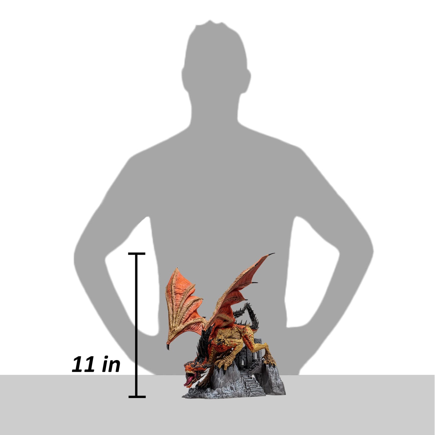 McFarlane Toys McFarlane's Dragons Series 8 Tora Berserker Clan Gold Label