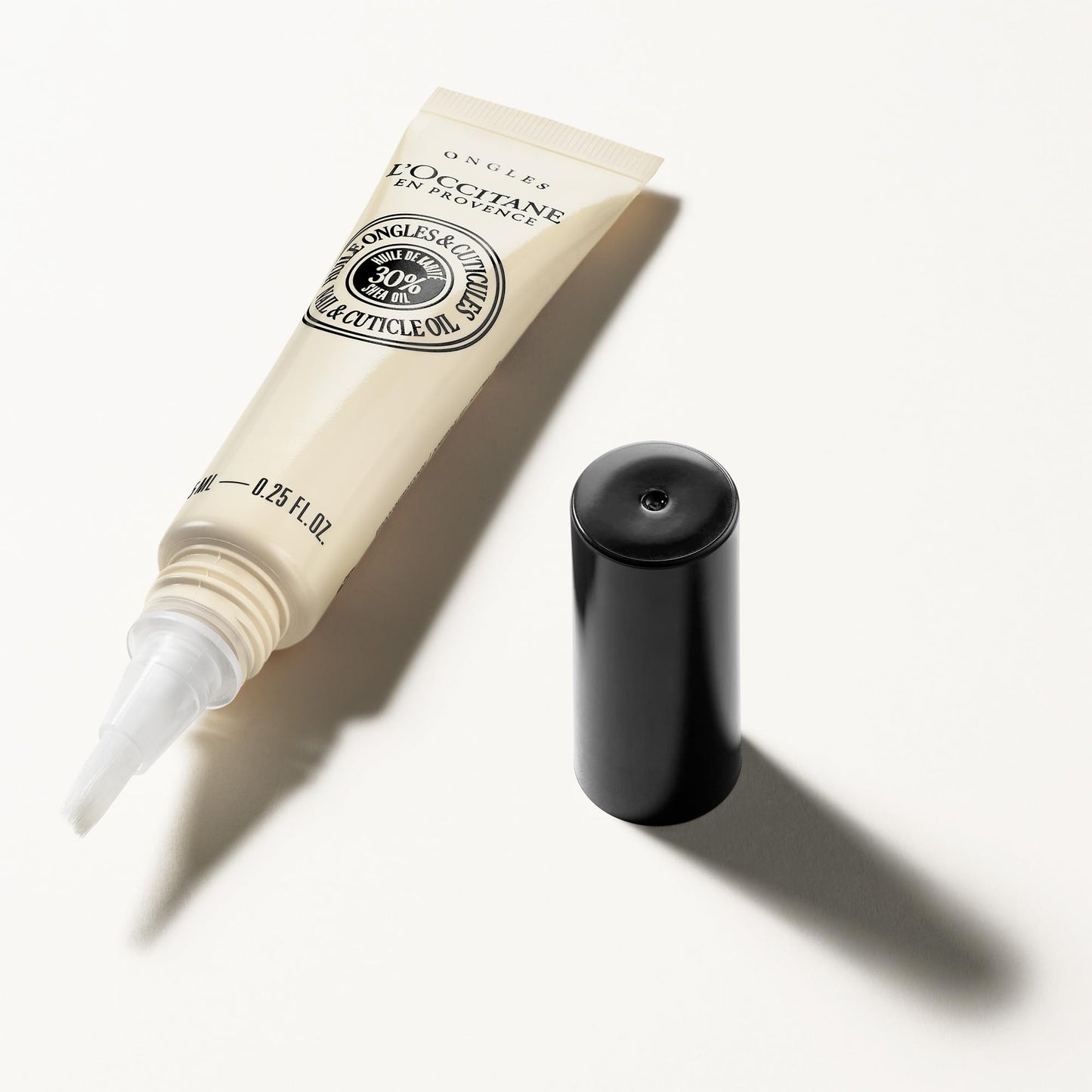 L'Occitane Nourishing Nail & Cuticle Oil with 30% Shea Oil. 0.25 fl oz Beauty and Personal Care L'OCCITANE