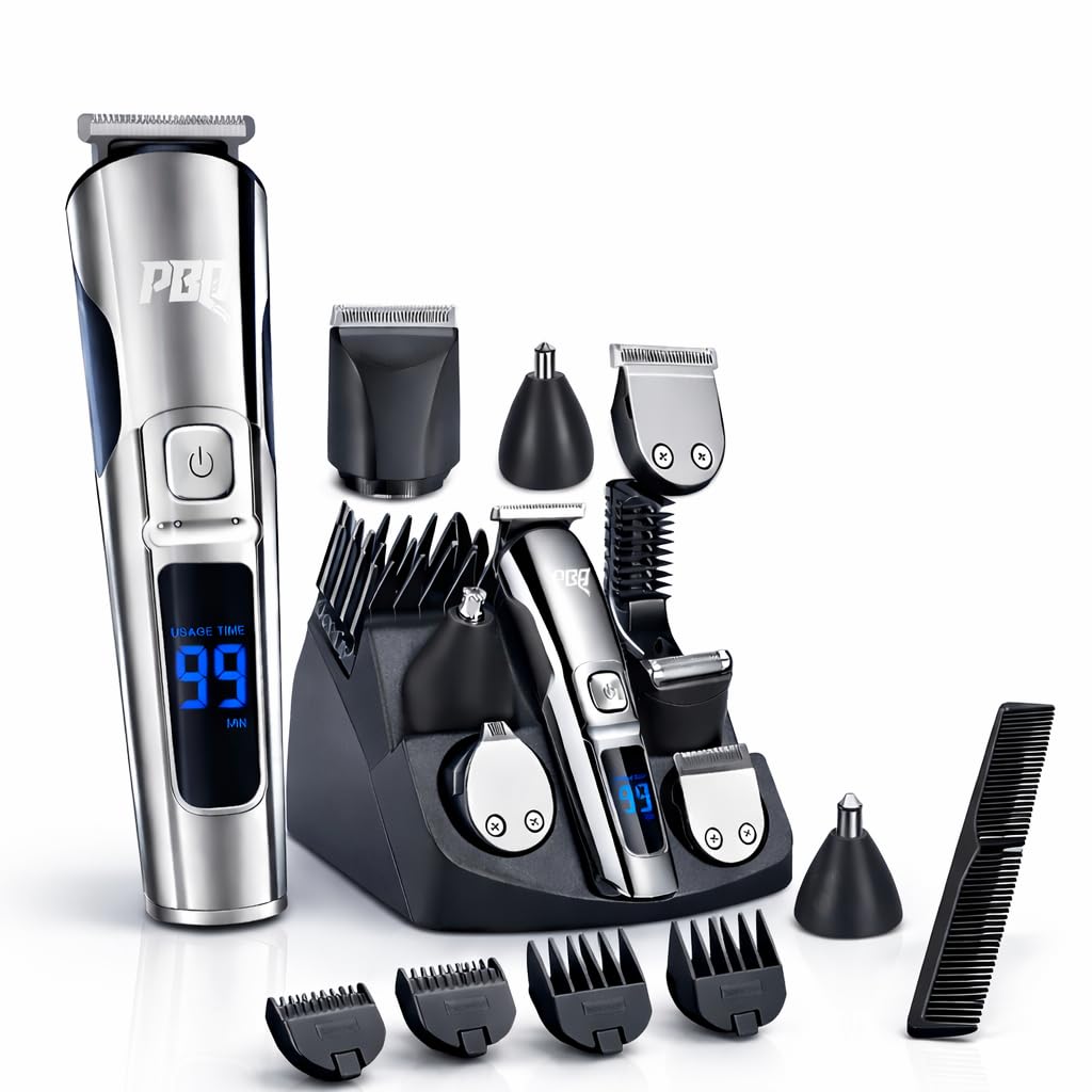 Trimmer for Men Features Waterproof Electric Razor for Your Needs Including Nose, Body, Face and Mustache, Cordless Hair Clippers Shavers for Men Beauty and Personal Care Paradise Bliss Quality