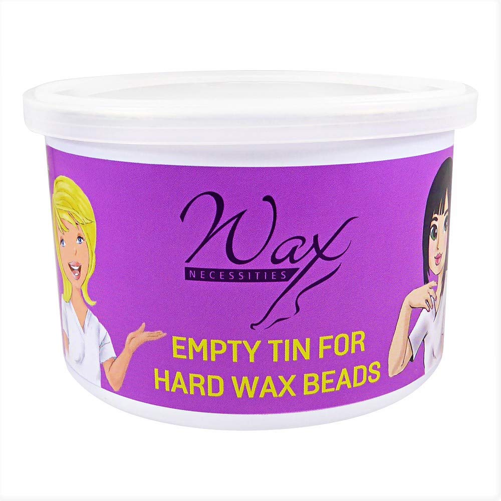 Wax Necessities Empty Refill Wax Can for Wax Beads 14.1 Ounces 3 Pack Beauty and Personal Care Wax Necessities