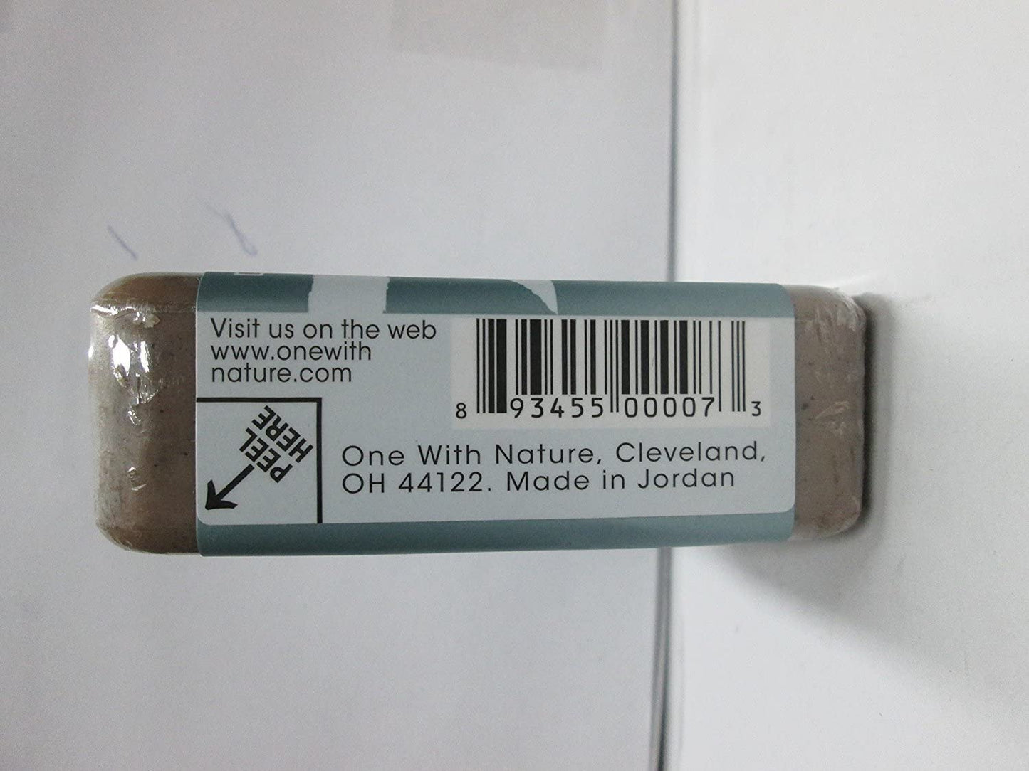 One With Nature Soap Bar Dead Sea Mud