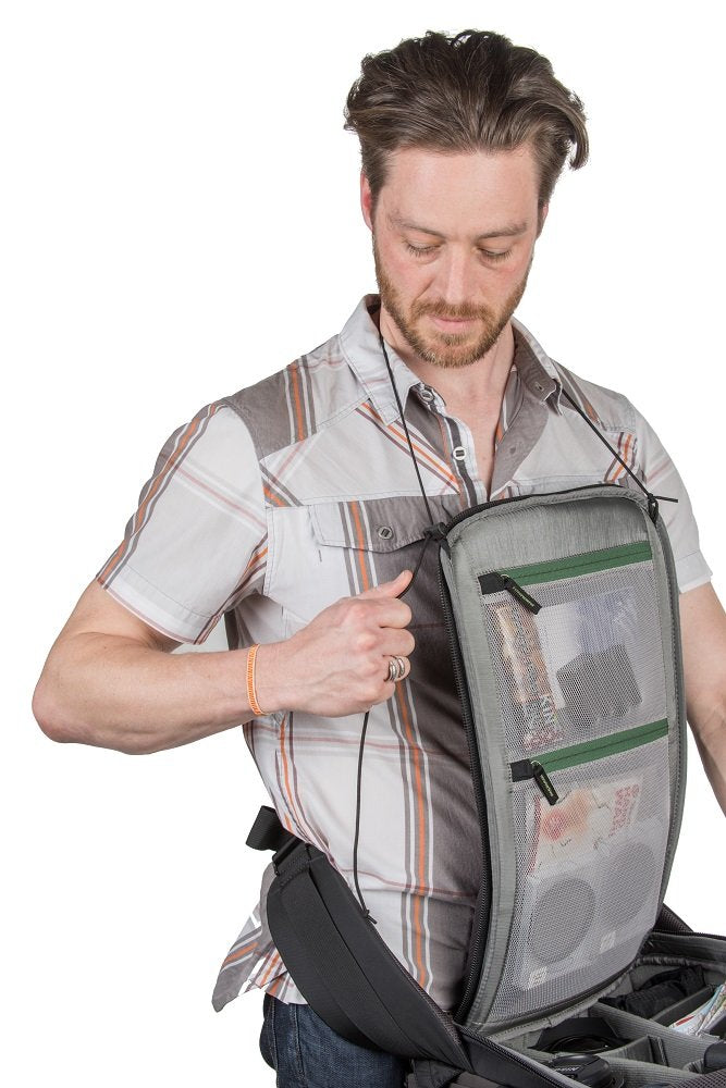 MindShift Gear BackLight 36L Backpack for 2x DSLR, 4 to 6 Lenses, Flash, 15" Laptop and 10" Tablet, Charcoal