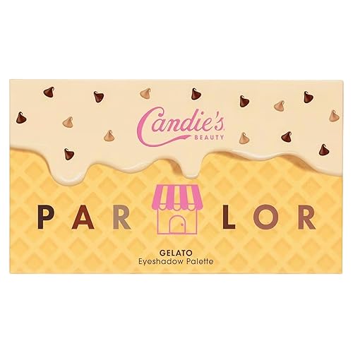 Candie's Parlor Gelato 18-Shade Eye Shadow Makeup Palette - Indulge in a Rich Spectrum of Italian-Inspired Hues