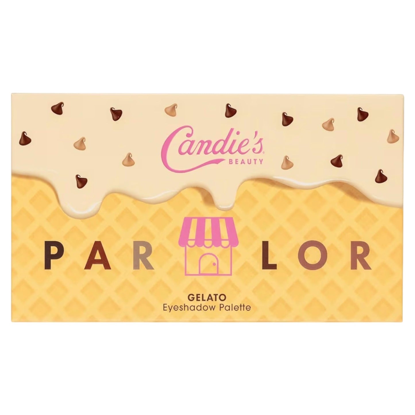 Candie's Parlor Gelato 18-Shade Eye Shadow Makeup Palette - Indulge in a Rich Spectrum of Italian-Inspired Hues