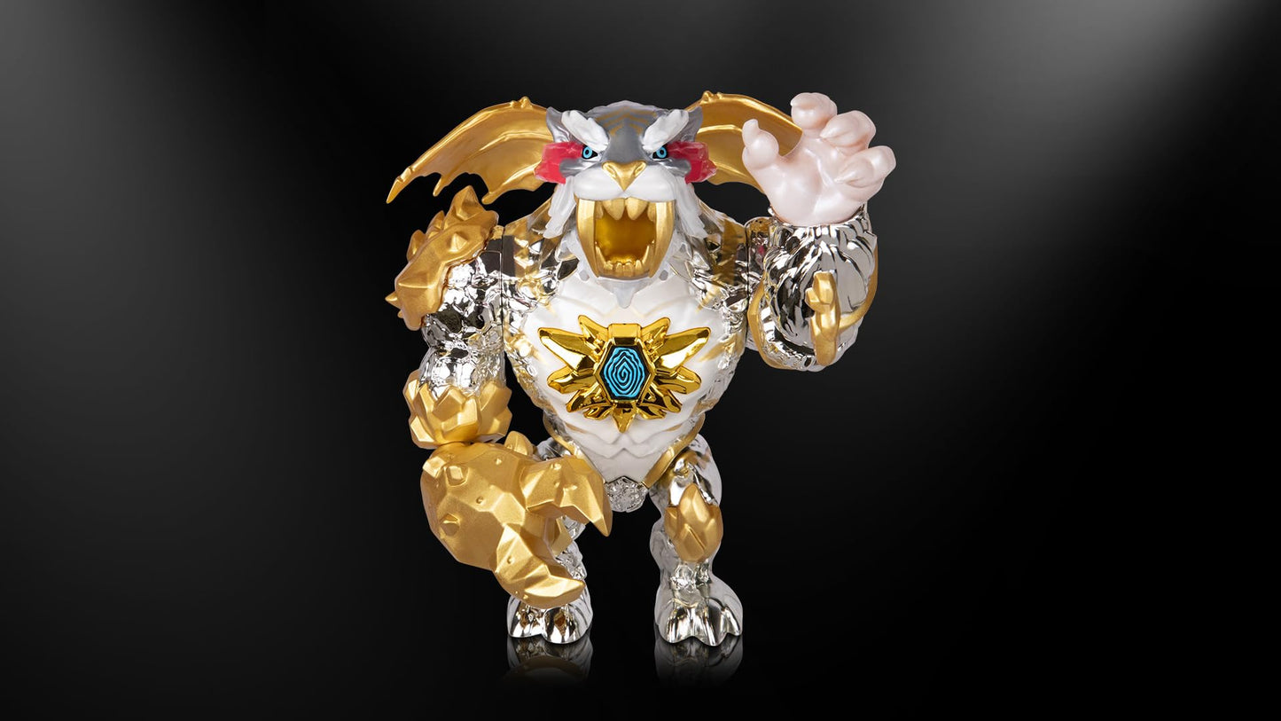 MrBeast Lab Apex Beast Tiger Collector Figure – 6.25" Articulated Action Toy with Chomp Jaw, Extreme Detailing & Premium Packaging (Styles Vary)