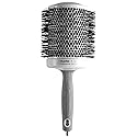 Olivia Garden Ceramic + Ion Round Thermal Hair Brush - Not Electrical - Professional Blowout Brush for Normal to Thick Hair - 4.25"-Diameter Barrel