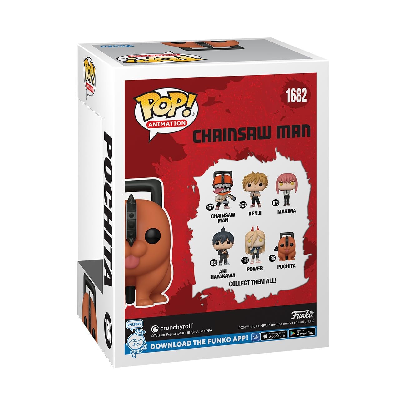 Funko POP! Animation: CSM - Pochita - Chainsaw Man - Collectable Vinyl Figure - Gift Idea - Official Merchandise - for Kids & Adults - Anime Fans…