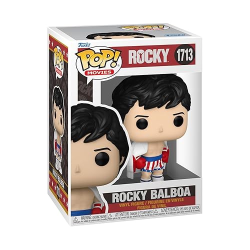Funko Pop! Movies: Rocky - Rocky Balboa (Rocky IV) - Collectable Vinyl Figure - Gift Idea - Official Merchandise - Toys for Kids & Adults - Movies…