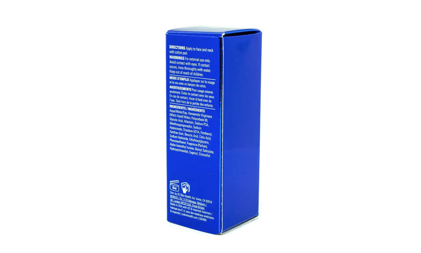 ZO SKIN HEALTH Calming Toner (travel size) 50 mL / 1.6 Fl. Oz. (920400)