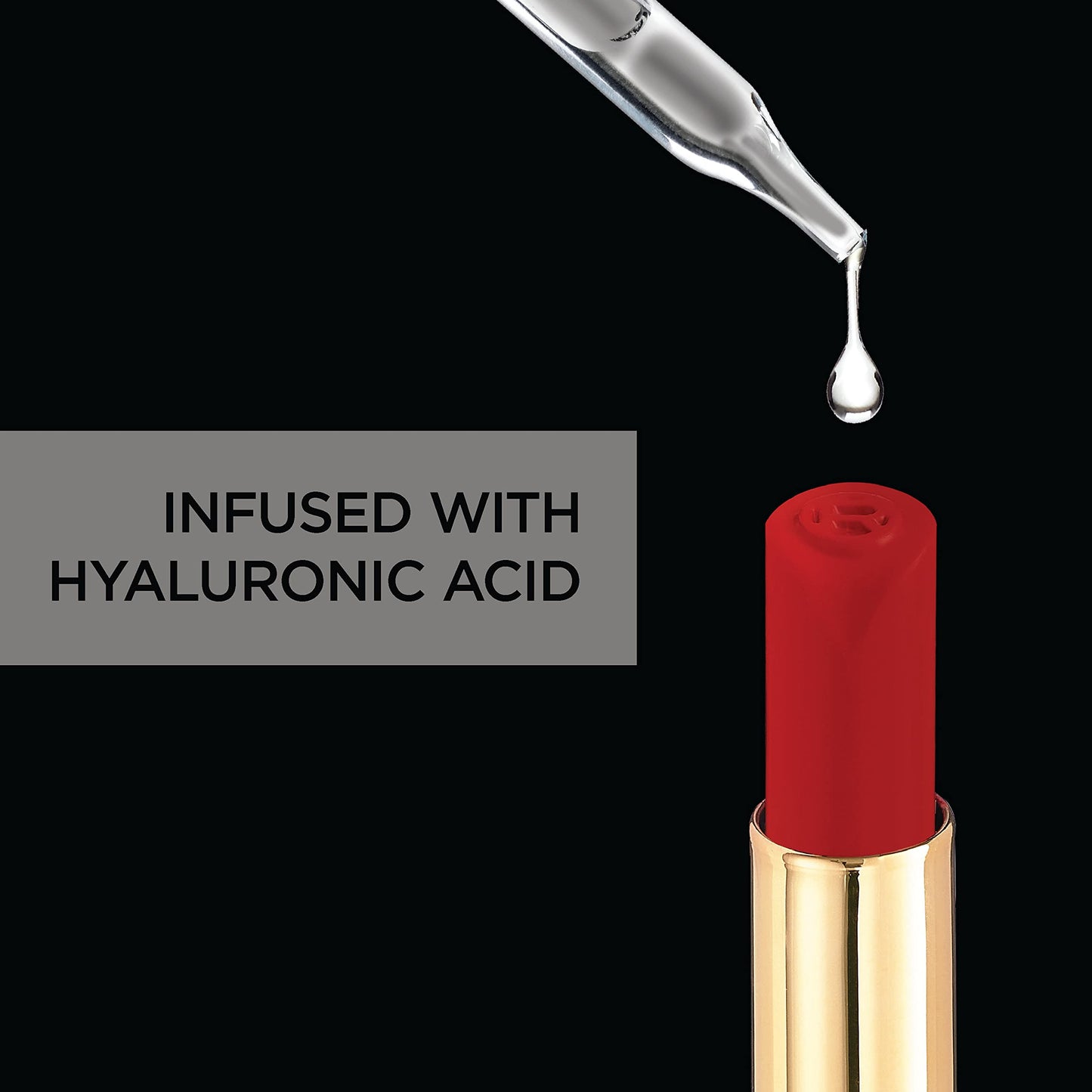 L'Oreal Paris Colour Riche Intense Volume Matte Lipstick, Lip Color Infused with Hyaluronic Acid for up to 16hr All Day Comfort, Le Wood Nonchalant,
