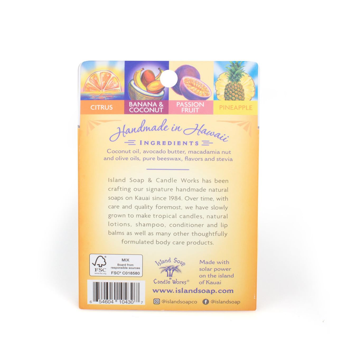 Island Soap & Candle Works Lip Balm (Tins)