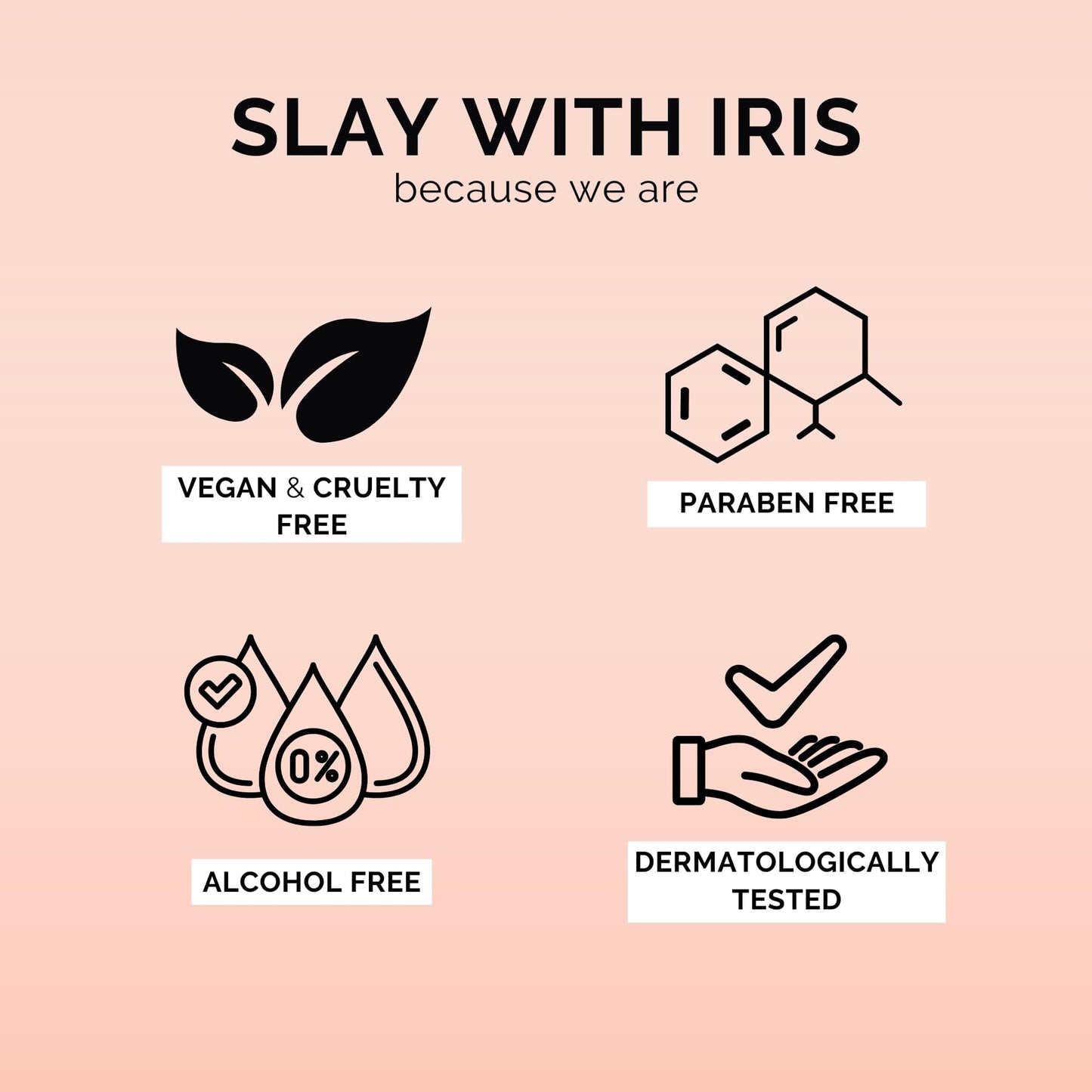 IRIS - Matte BOLD Eyeliner (24 Hrs Hold) | Waterproof & Smudgeproof |Smooth Application without Flaking or Creasing | Paraben & Alcohol Free | Black…