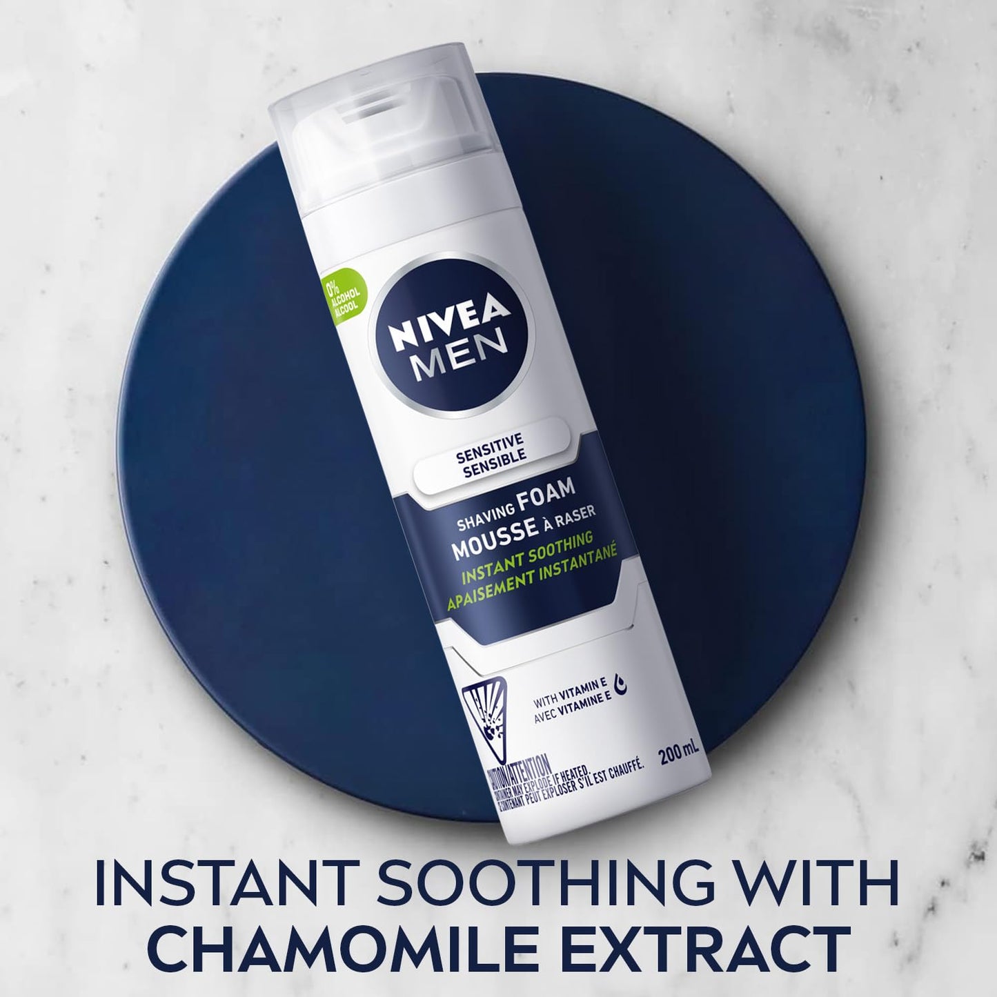 Nivea Men's 6.7-ounce Sensitive Shaving Foam Pack of 1