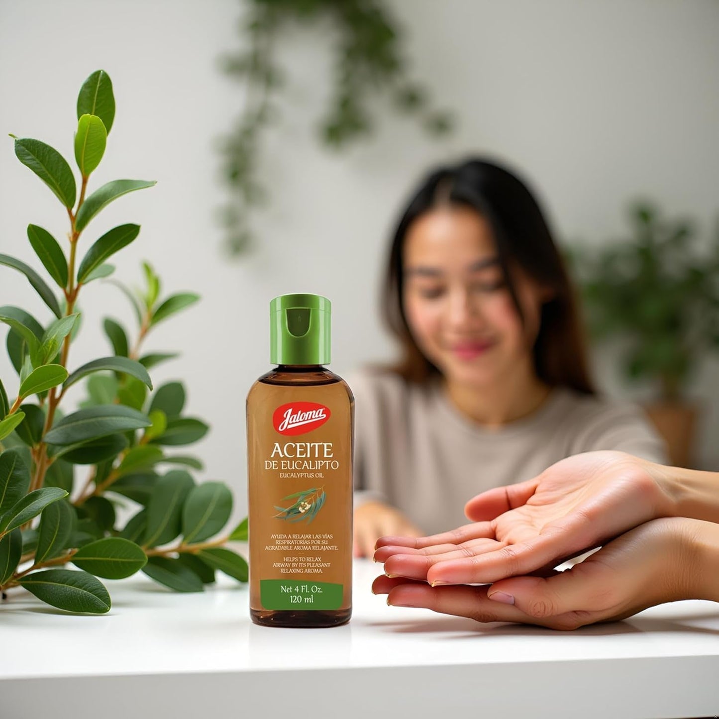 Jaloma Eucalyptus Oil, Moisturizing and Refreshing Skin Care Oil, 4FL Oz (Pack of 1)