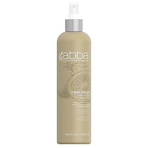 ABBA Preserving Blow Dry Hair Spray, Aloe Vera, Avocado & Sunflower Oils, 8 Fl Oz