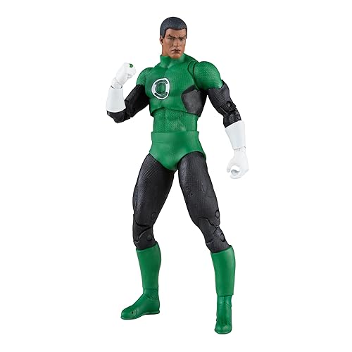 McFarlane Toys - DC Multiverse Green Lantern (JLA) 7in Build-A Figure (Styles May Vary)