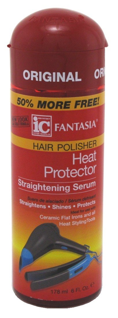 Fantasia Serum 6 Ounce Heat Protector Straightening (177ml) (6 Pack)
