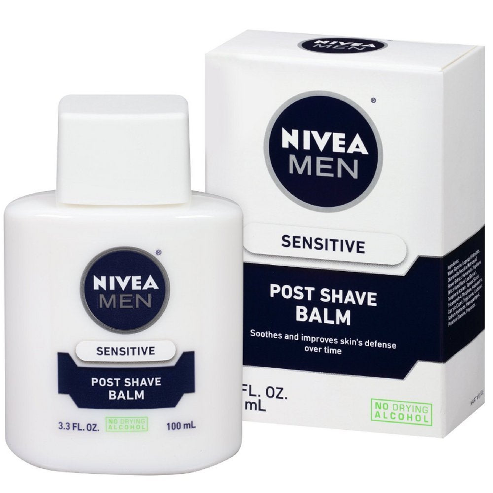 NIVEA FOR MEN Sensitive Post Shave Balm 3.30 oz (Pack of 12) Beauty and Personal Care NIVEA MEN