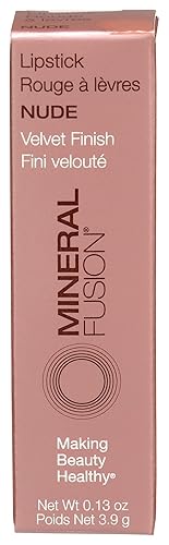 Velvet Finish Lipstick - Nude by Mineral Fusion for Women - 0.13 oz Lipstick