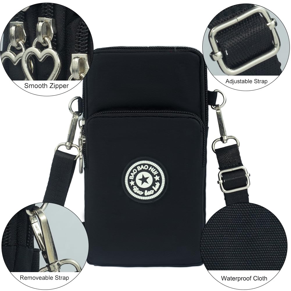 JANKS Small Crossbody Bags for Women Mini Cell Phone Purses with Crossbody Strap Phone