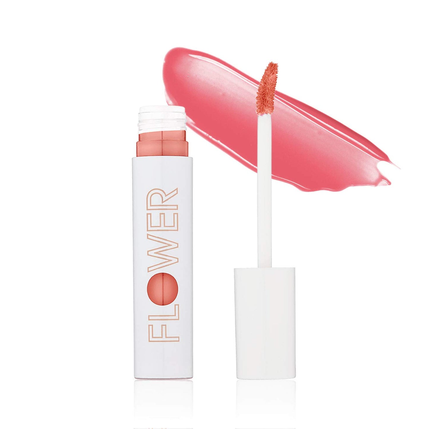 FLOWER BEAUTY By Drew Barrymore Bitten Lip Stain - Long-Lasting Color - Hydrating + Water-Based Formula - Gel-Like Texture - (Coy)