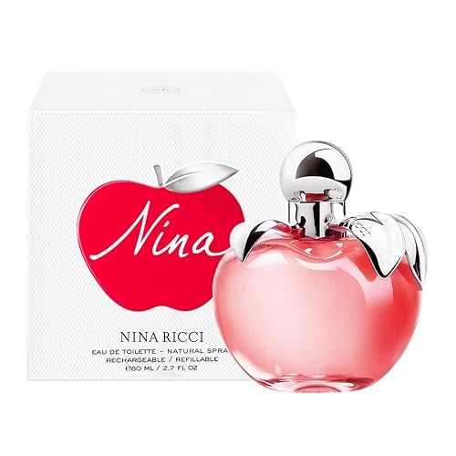 Nina By Nina Ricci For Women - Indulgent Designer Perfume For Her - Floral, Fruity Scented Eau De Toilette Spray Infused With Apple, Amalfi Lemon