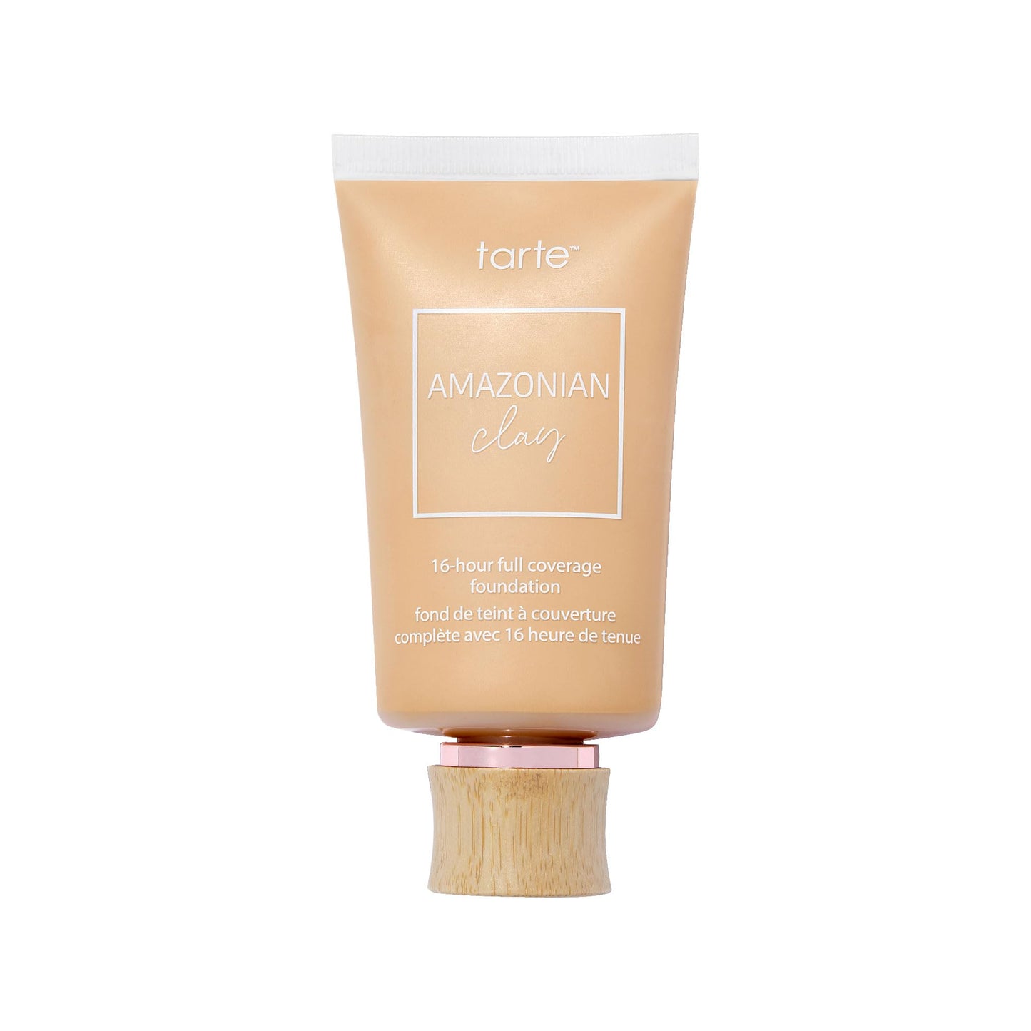 tarte Amazonian clay 16-hour Full Size coverage foundation - Matte Finish Foundation, Vitamin E for Hydration & Smooth Looking Skin, Vegan & Cruelty-Free, full size, light-medium golden