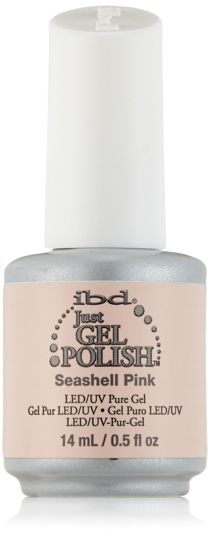 IBD Seashell Pink Just Gel Polish - 0.5 oz
