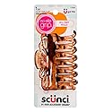 Scunci No Slip Crown Clip for Thick Hair 1 ea (Pack of 6)