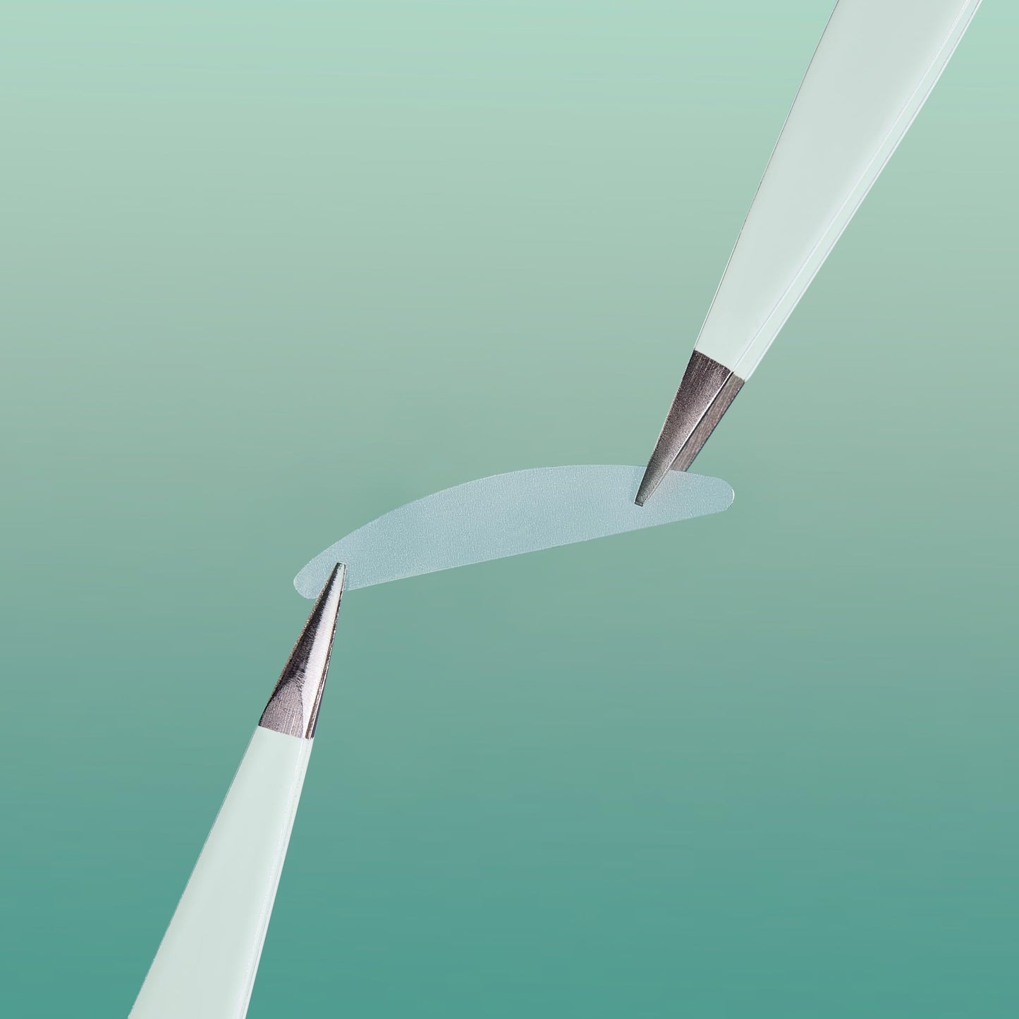 Contours Rx Precision Tweezers - Needle Nose Stainless Steel Tweezer for Lids by Design Placement, Eyebrow Grooming & Lash Application - TSA-Approved