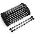 Professional Double Head Eyeshadow Brushes Cosmetic Tool - TygoMall 30 Pcs Disposable Dual Sides Eyeshadow Sponge Brushes Makeup Applicator, with 12