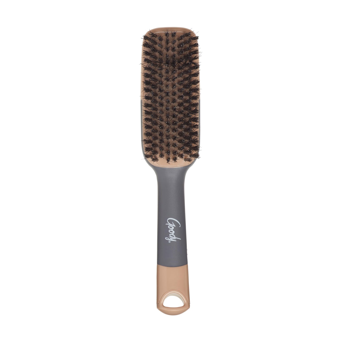 Goody Detangle It Boar Bristle Hair Brush, Use as a Detangling or Styling Brush, Conditions & Boosts Shine, Helps Tackle Knots & Reduce Frizz, For Wet