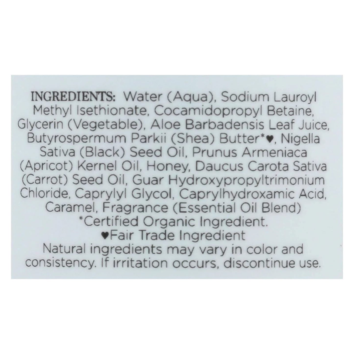 Nubian Heritage Body Wash Honey Blk Seed, 13 fl oz
