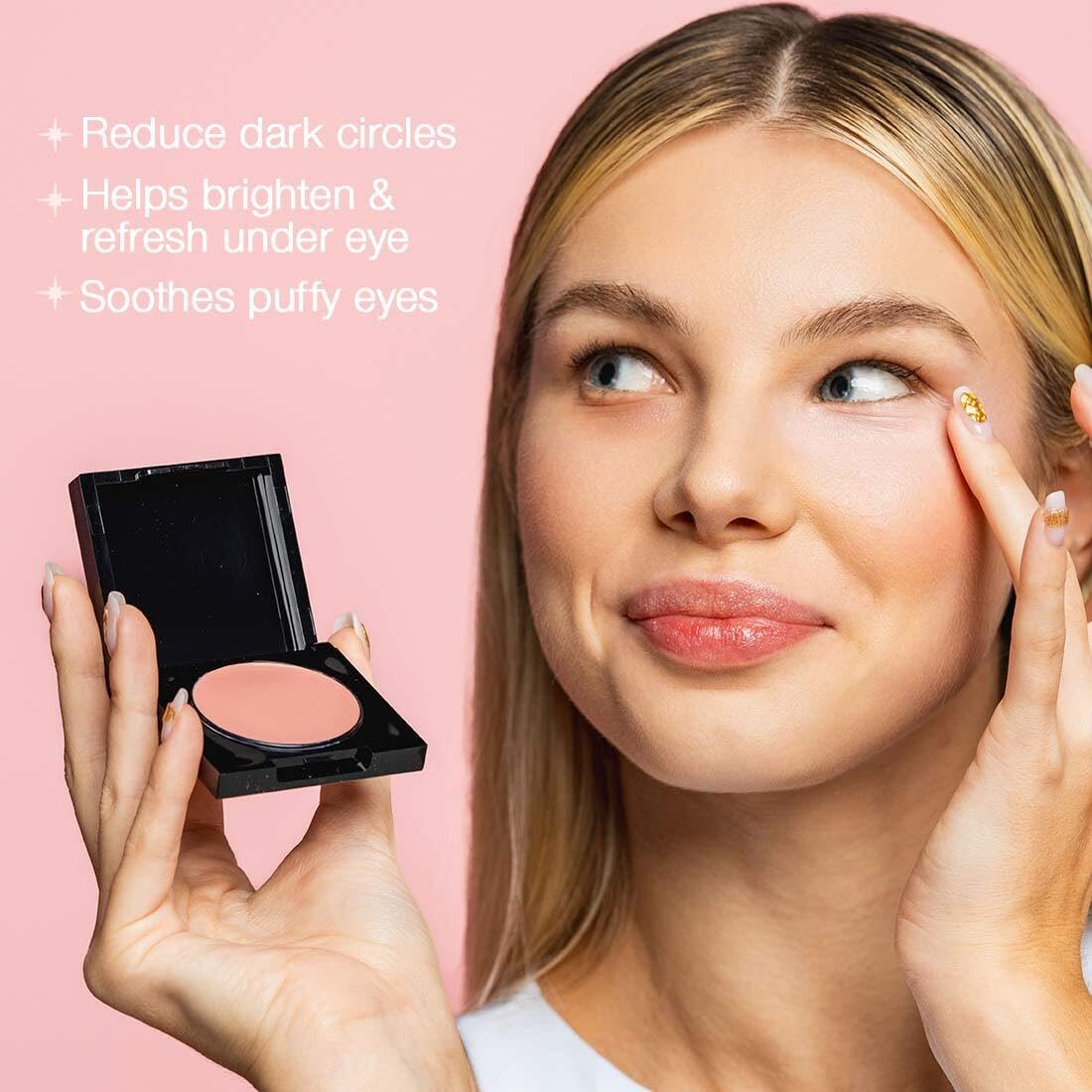 Palladio Under Eye Brightener, Conceal, Brightens, Reduces Appearance of Dark Circles, With Caffeine Peptides & Vitamin E, Tired Skin Color Correcting Beauty and Personal Care Palladio