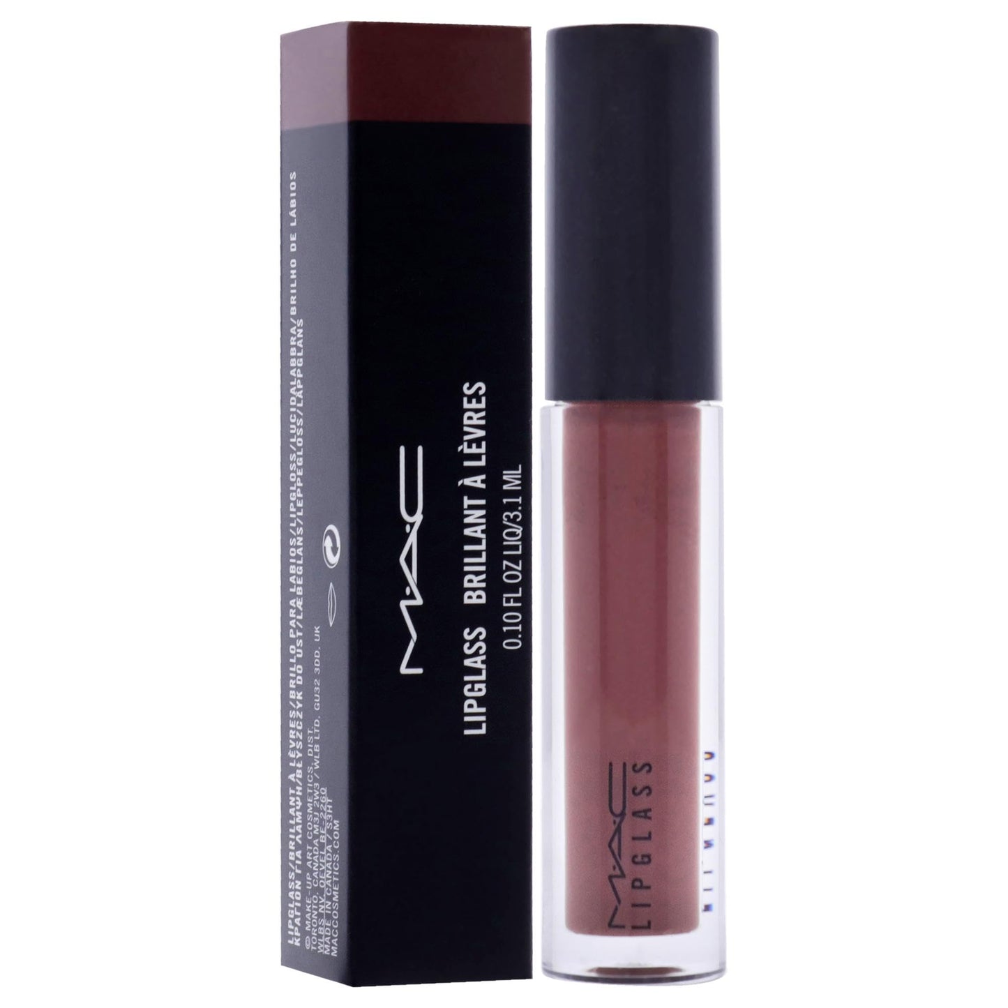 MAC LipGlass Lip Gloss - Bittersweet Me Lip Gloss Women 0.1 oz
