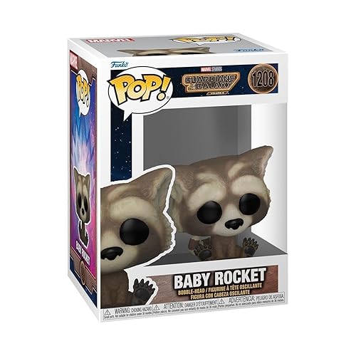 Funko POP! Vinyl: Marvel - Guardians of The Galaxy 3 - Rocket Raccoon - (Baby) - Collectable Vinyl Figure - Gift Idea - Official Merchandise…