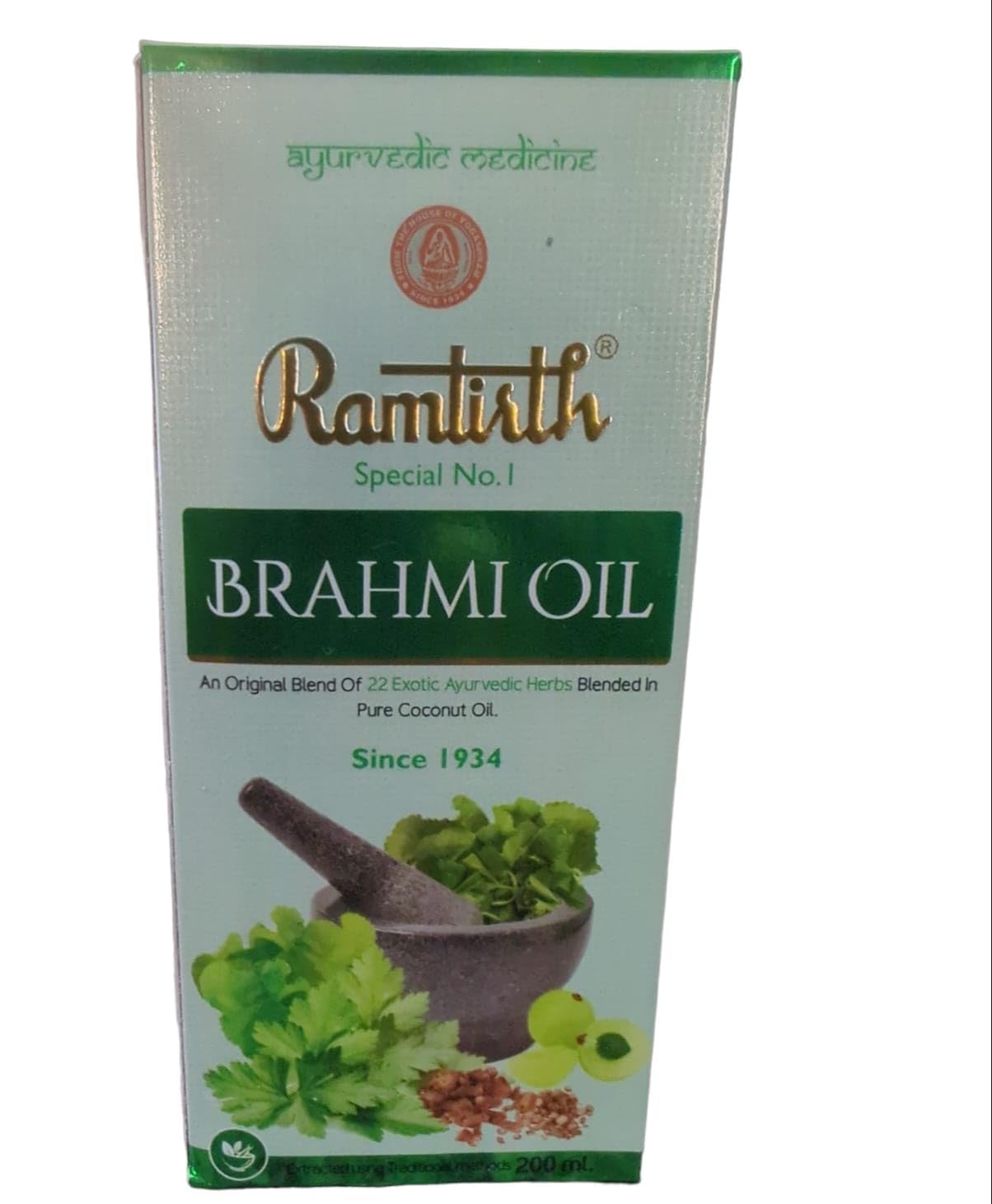 Ramtirth Brahmi Hair Oil 200ml